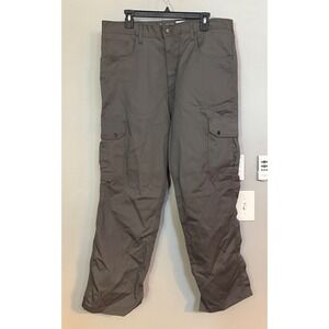 Lapco FR Mens Cargo Work Pants Flame Resistant 35x32 Grey Cotton